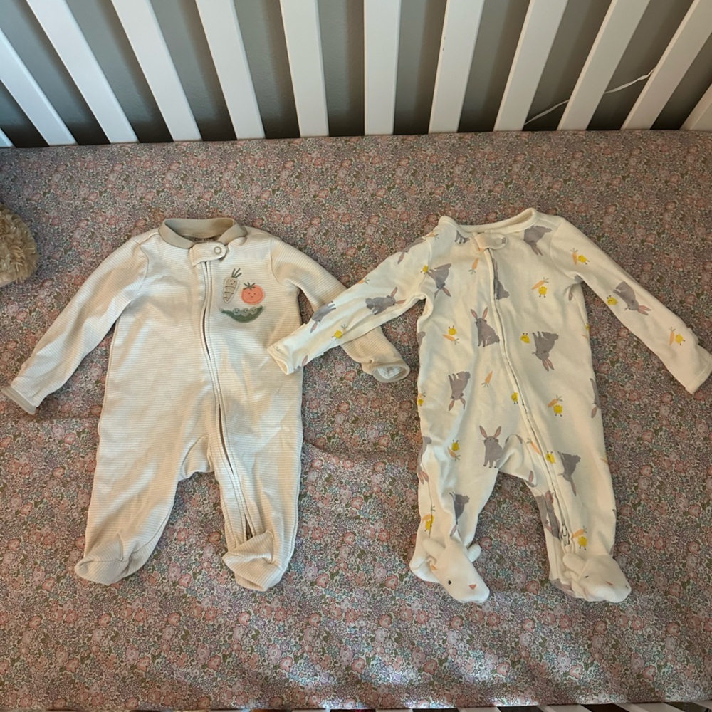 Carters Adorable Baby Onesies Set